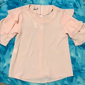 Pink flare shirt
